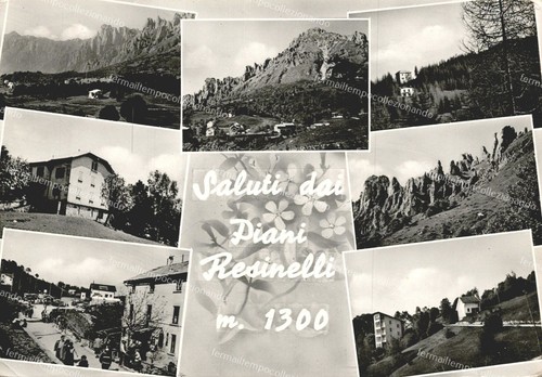 Di375 cartolina piani - cartolina,