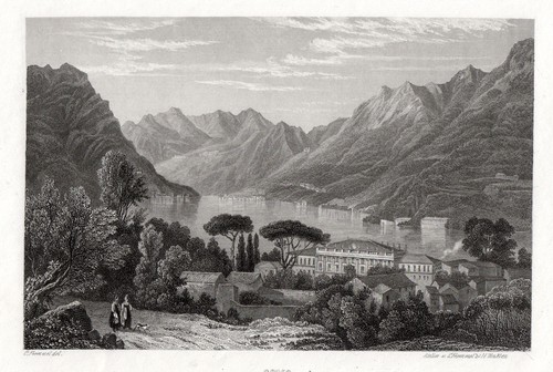 Lago como lombardia - di,