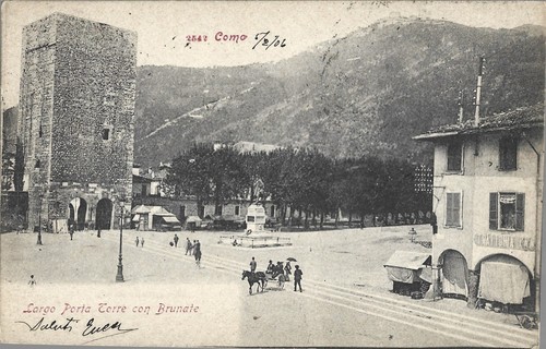 Como largo porta torre con - porta,