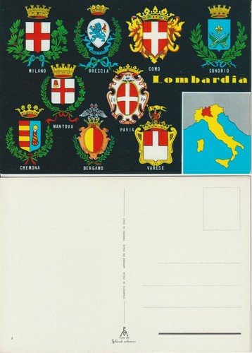 Cartolina lombardia gli - lombardia,