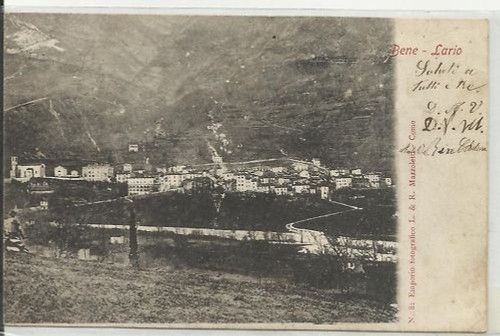 Cartolina antica spedita - cartolina,