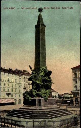 Cartoline epoca milano - 10,