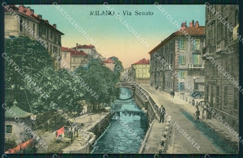 Milano città via senato - milano,