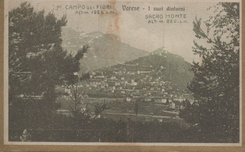 Cartolina varese lombardia i - ,
