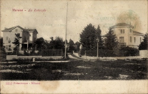 Cartolina varese lombardia - varese, lombardia,