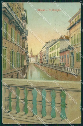 Milano città naviglio - città, piega