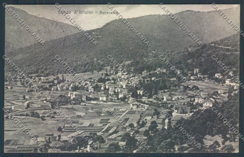 Como lanzo intelvi cartolina - lanzo, d'intelvi