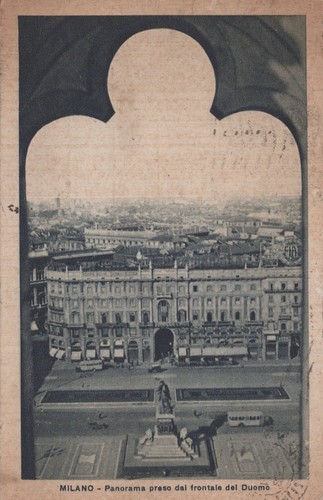 Cartolina milano lombardia - cartolina,