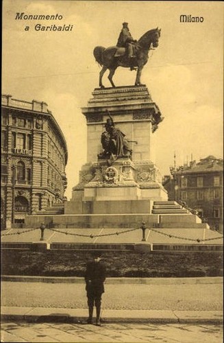 Cartoline epoca milano - d'epoca,