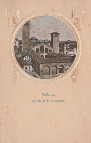 Cartolina milano lombardia - cartolina,