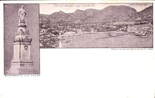Cartolina como lombardia - cartolina,