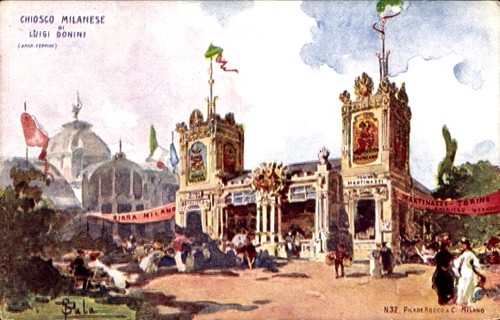 Cartolina artista milano - artista,