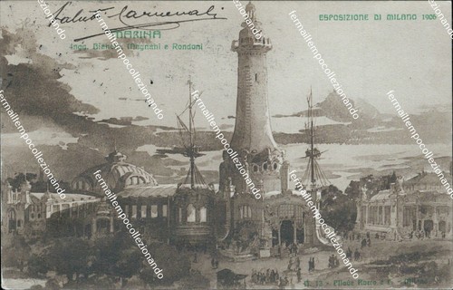 Bv367 cartolina esposizione - cartolina, di