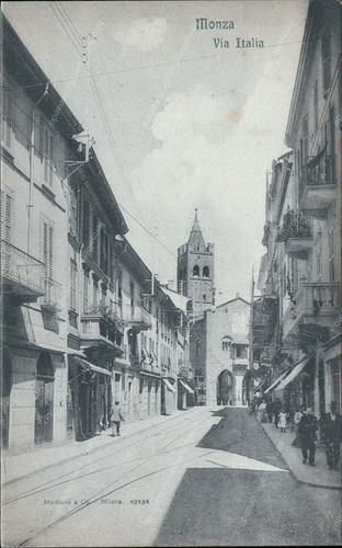 Cu204 cartolina monza via - cu204,
