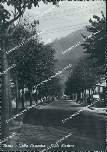 Bu403 cartolina breno - bu403, valle