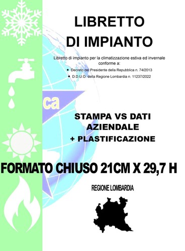 Libretto impianti - libretto,